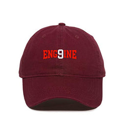 Engine 9 FD Dad Baseball Cap Embroidered Cotton Adjustable Dad Hat