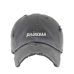 Princess Vintage Baseball Cap Embroidered Cotton Adjustable Distressed Dad Hat