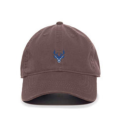 Blue Buck Deer Baseball Cap Embroidered Cotton Adjustable Dad Hat