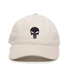 Punisher Skull Baseball Cap Embroidered Cotton Adjustable Dad Hat