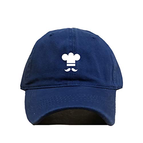 Mustache Chef Baseball Cap Embroidered Cotton Adjustble Dad Hat