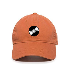 CD DJ Baseball Cap Embroidered Cotton Adjustable Dad Hat
