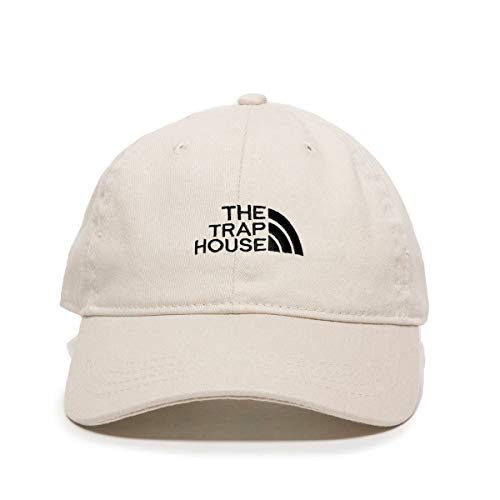 The Trap House Dad Baseball Cap Embroidered Cotton Adjustable Dad Hat