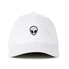 Alien Baseball Cap Embroidered Cotton Adjustable Dad Hat