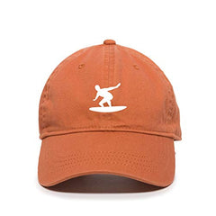 Surfing Baseball Cap Embroidered Cotton Adjustable Dad Hat