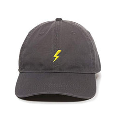 Lightning Storm Bolt Baseball Cap Embroidered Cotton Adjustable Dad Hat