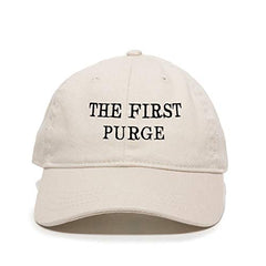 First Purge Independance Day Baseball Cap Embroidered Cotton Adjustable Dad Hat