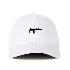 Uzi Gun Baseball Cap Embroidered Cotton Adjustable Dad Hat