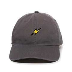 Bolt Lightning Baseball Cap Embroidered Cotton Adjustable Dad Hat