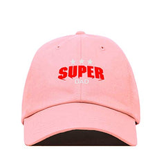 Super Dad Dad Baseball Cap Embroidered Cotton Adjustable Dad Hat