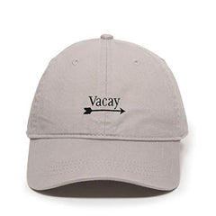 Vacay Vacation Baseball Cap Embroidered Cotton Adjustable Dad Hat