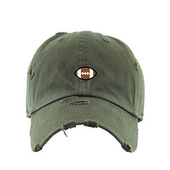 American Football Vintage Baseball Cap Embroidered Cotton Adjustable Distressed Dad Hat