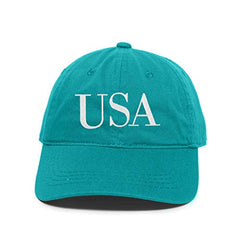 USA 4th of July Baseball Cap Embroidered Cotton Adjustable Dad Hat