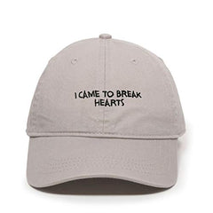I Came to Break Hearts RiRi Baseball Cap Embroidered Cotton Adjustable Dad Hat