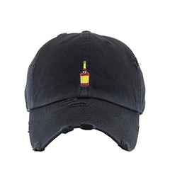 Henny Bottle Vintage Baseball Cap Embroidered Cotton Adjustable Distressed Dad Hat