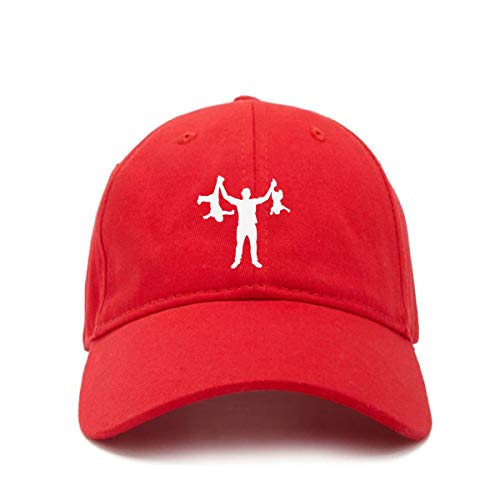 Dad with Kids Dad Baseball Cap Embroidered Cotton Adjustable Dad Hat
