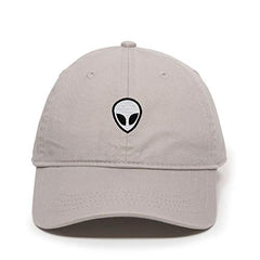 Alien Baseball Cap Embroidered Cotton Adjustable Dad Hat
