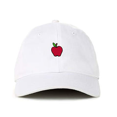 Teacher Apple Baseball Cap Embroidered Cotton Adjustable Dad Hat