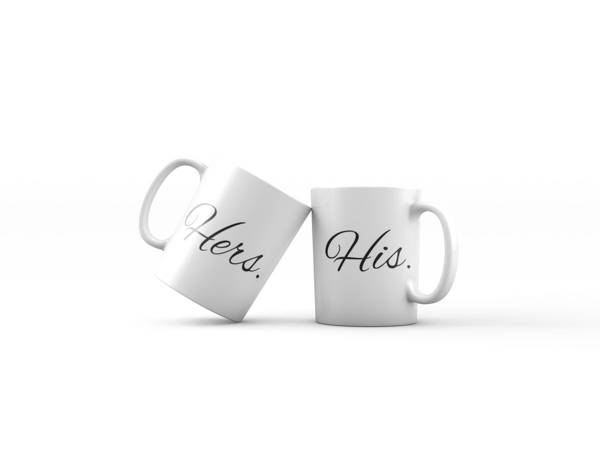 His & Hers Couples Mug